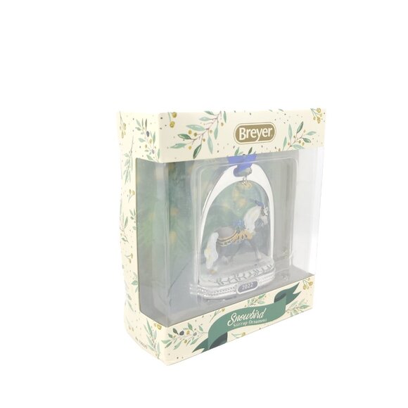 Breyer Horses 2022 Holiday Collection Stirrup Ornament Snowbird 70032 - Picture 3 of 9